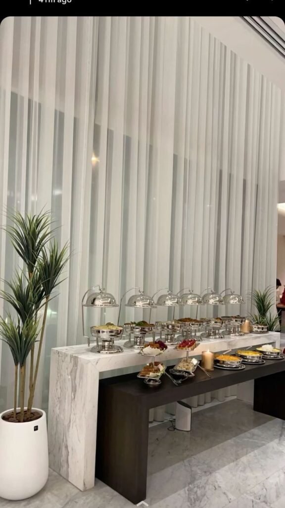 تجهيز بوفيه حفلات