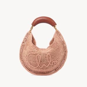 Summer Banana hobo bag in raffia