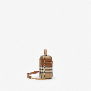 Mini Check Vanity Bag