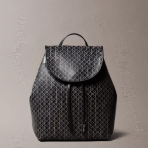 Allover Emblem Logo Backpack