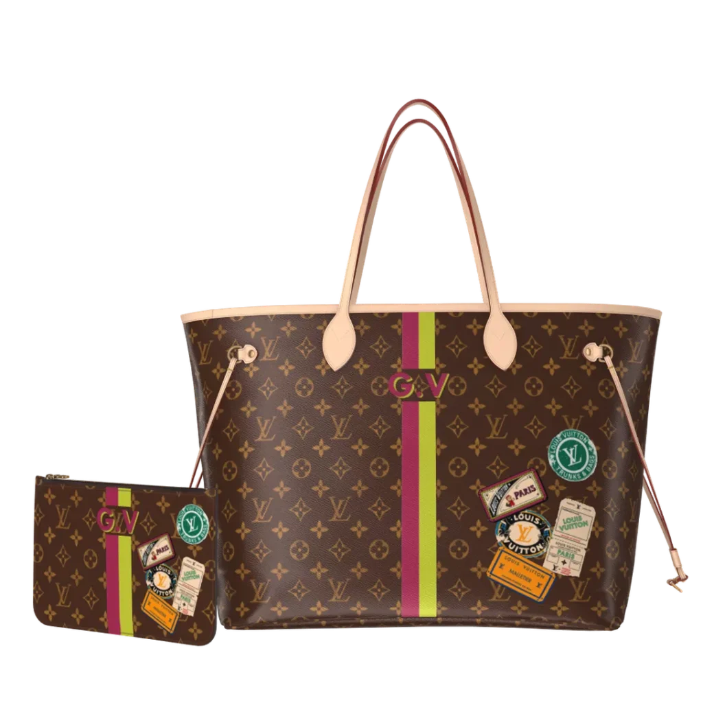 Neverfull GM Mon Monogram