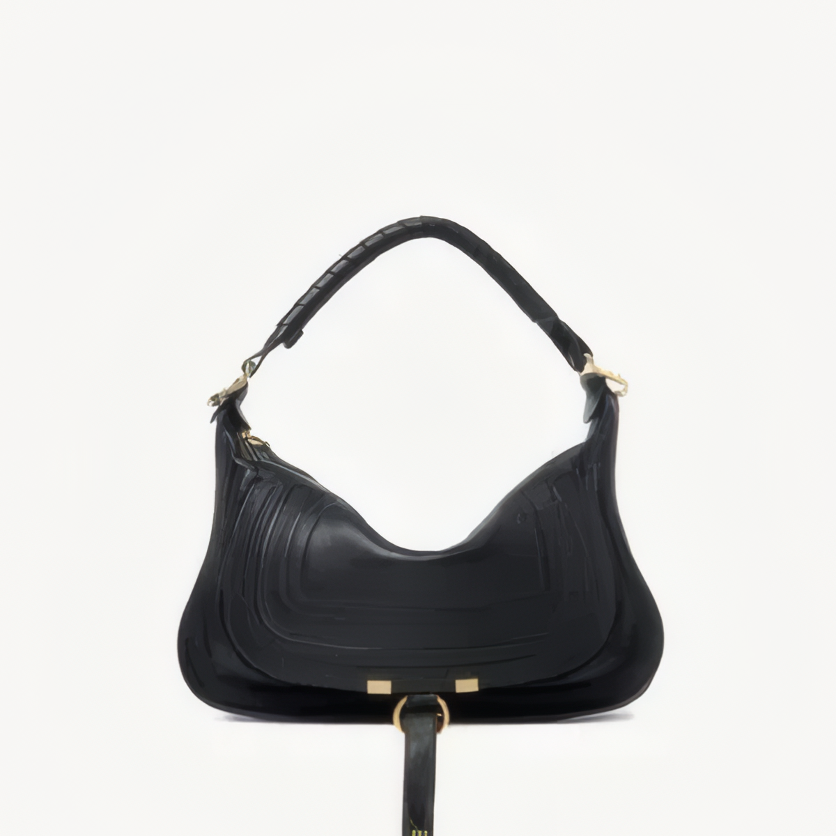 Small Marcie shoulder bag in soft leather