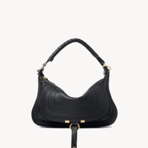 Small Marcie shoulder bag in soft leather