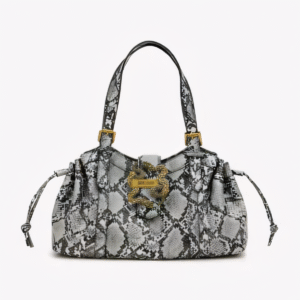 Pitone Print Shoulder Bag