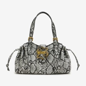 Pitone Print Shoulder Bag