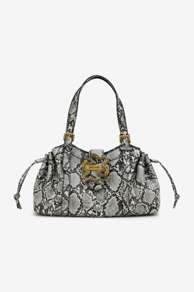 Pitone Print Shoulder Bag