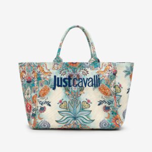 Tropical Garden Print Shoulder Bag