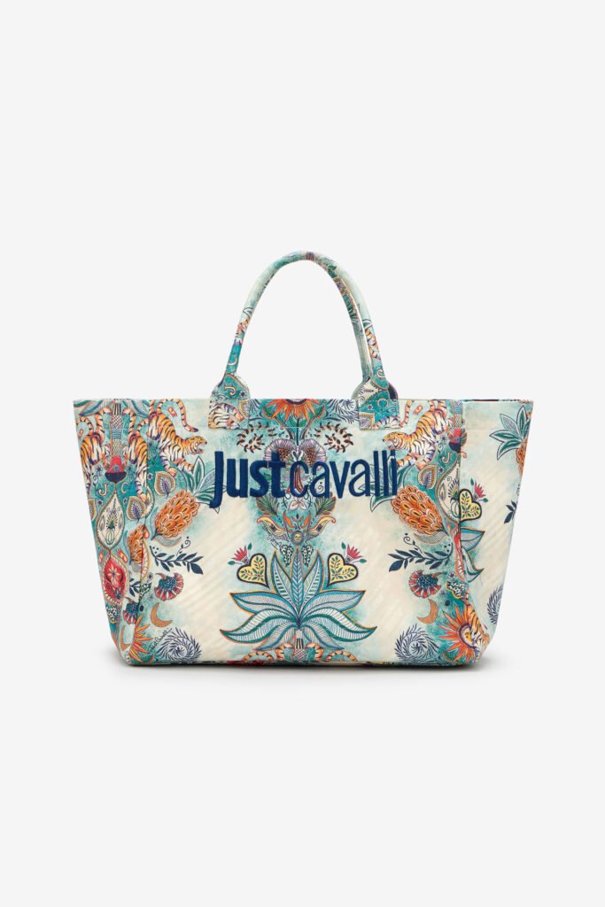 Tropical Garden Print Shoulder Bag