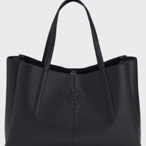 Tote bag with padded Double B monogram