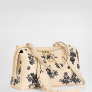 Medium Vittoria handbag with embroidery
