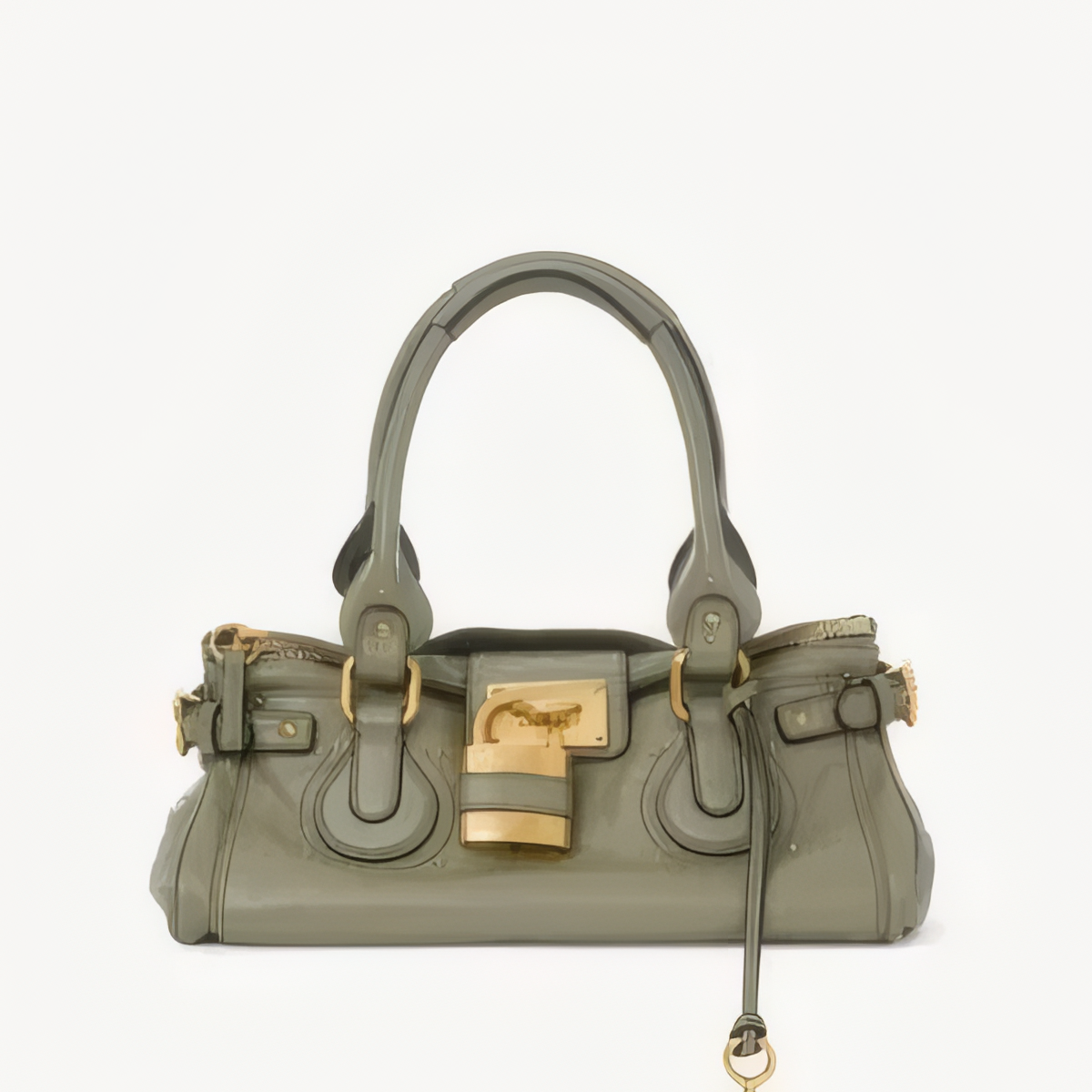 Paddington bag in grained leather